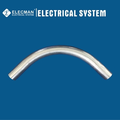 Unthreaded EMT Galvanized Steel Conduit Electrical Conduit Elbow UL797