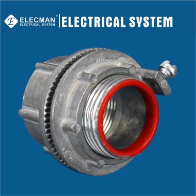 Insulated IMC Watertight Rigid Conduit Fittings Hub With Bonding Screw Zinc