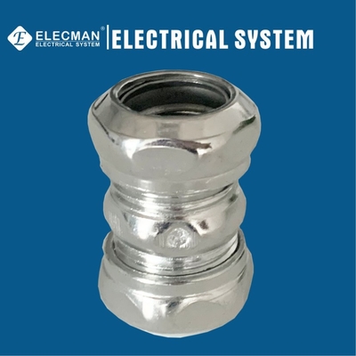 SCCP Steel EMT Conduit Fittings Coupling Compression EMT Conduit To EMT Conduit Type