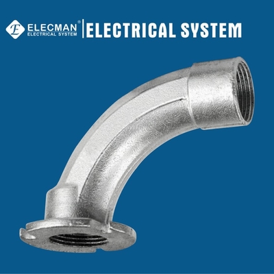 90 Degree IMC Rigid Conduit Fittings Concrete Slab Insert Malleable Iron