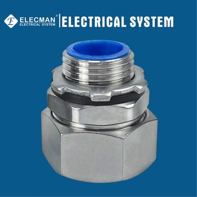 Straight Flexible Conduit Fittings Liquid Tight Stainless Steel Sealtite Connectors Conduit To Box