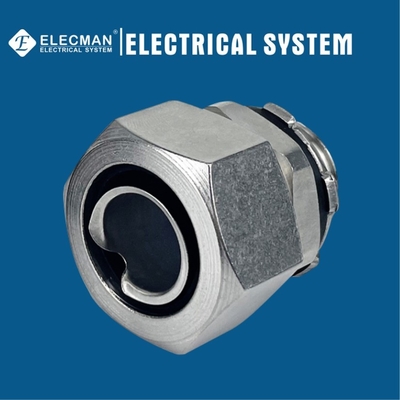 Straight Flexible Conduit Fittings Liquid Tight Stainless Steel Sealtite Connectors Conduit To Box