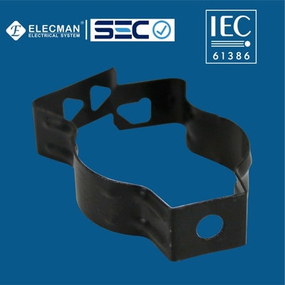Steel EMT Rigid Conduit To Beam Black Fastener IEC 61386