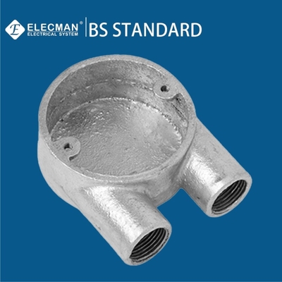 U Malleable Iron Boxes Outlet Conduit Receptacle Box BS4568 20mm-25mm