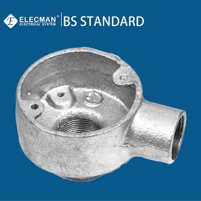 Terminal And Back Outlet Electrical Explosion Proof Conduit Box BS4568 20mm-25mm