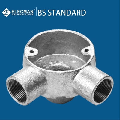 Angle And Back Electrical Conduit To Outlet Box 20mm-25mm