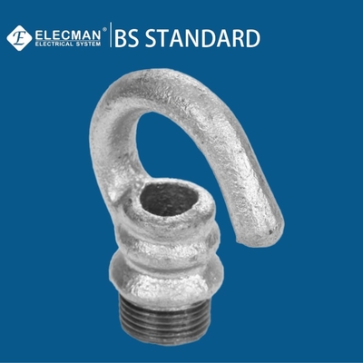 Malleable Iron Suspension Male Conduit Hook BS4568 20mm-25mm