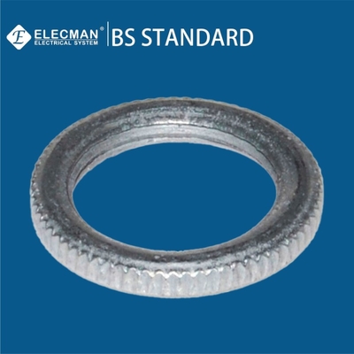 Galvanized Steel Milled Edge Conduit Lock Ring Locknut Electrical BS4568 20mm-25mm