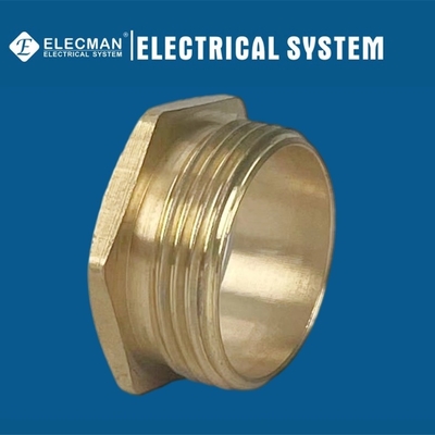BS4568 20mm-32mm Threaded Male BS Brass Fittings Bushings Short Type