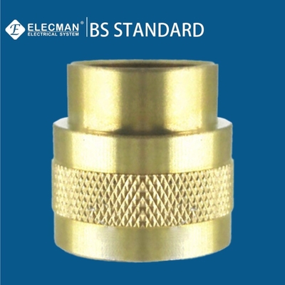 Conduit BS Brass Fittings Female Adaptor 20mm 2" Straight Type
