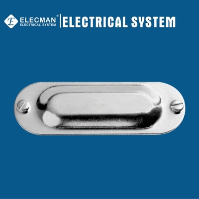 Form 5 IMC Rigid Condulet Conduit Body Covers Raised Dome Stamped Steel