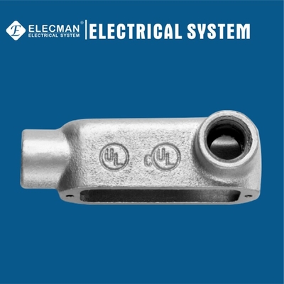 4 Inch IMC Rigid Form 5 Conduit Bodies Threaded LR Type Malleable Iron