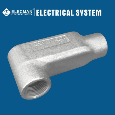 Gray Iron 1/2" - 4" IMC Rigid Form 7 Conduit Bodies Condulet Threaded LB Type
