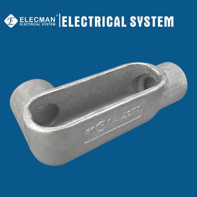 IMC Rigid Threaded LL Form 7 Condulet Conduit Body Gray Iron 1/2" - 2"