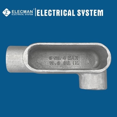 IMC Rigid Threaded LL Form 7 Condulet Conduit Body Gray Iron 1/2" - 2"
