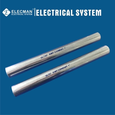 4" Electrical Metallic EMT Conduit Pipe Tube UL 797