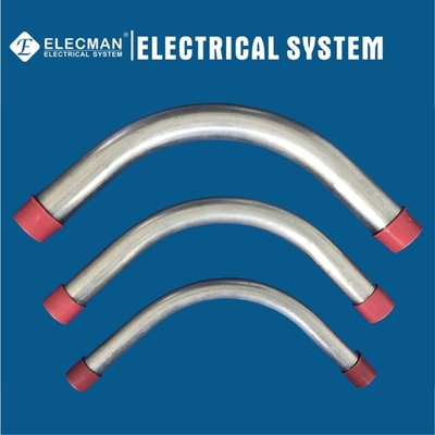 90 Degree Electrical IMC Conduit Elbow Galvanized Steel UL1242 Standard
