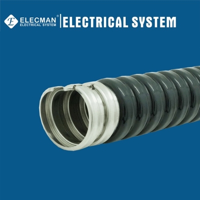PVC Coated GI Flexible Electrical Hose Black Metal Hose UL Standard 3/4 Inch