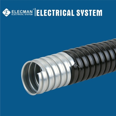 Watertight Electrical Flexible Conduits PVC Coated GI Carbon Steel