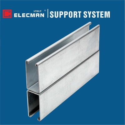Plain Steel Galvanized Strut Channel ES-101 1-5/8" * 6-1/2" (41x165mm)