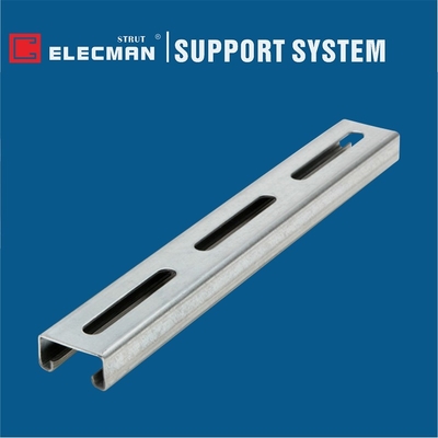 Long Slotted 41 X 41 Slotted Channel 41 X 21 Slotted U Channel Hot Dipped Galvanised
