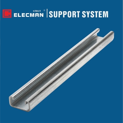 EG PG Finish Galvanized Steel Strut C Channels 12 Gauge For Steel Frames