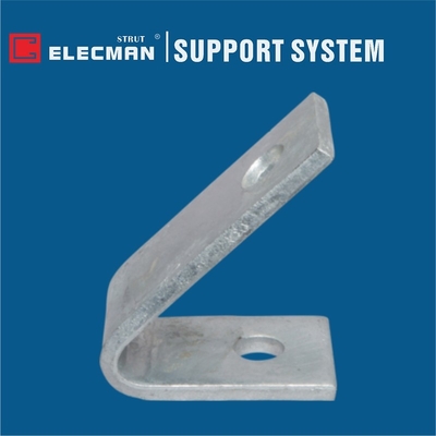 Electro Galvanized Steel Channel Strut Angle Fittings Closed Angle Bracket Connectors