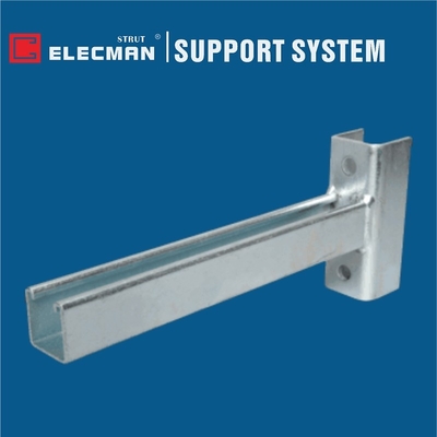 ELECMAN Galvanized Steel Wrap Around Strut Channel Bracket ES-7003