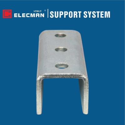3 Hole Splice Strut Clevis Clevis End Fitting Galvanised Steel