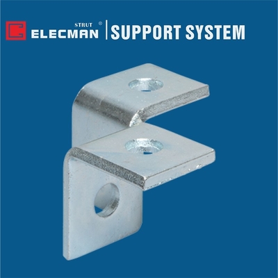 4 Hole Double Strut Wing Fittings Connectors Aluminium Galvanized Steel