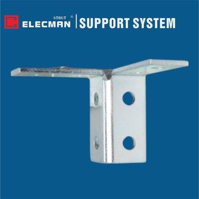 Galvanised Steel 8 Hole Strut Corner Aluminum Channel Connectors Double Wing