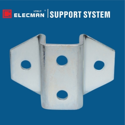 Metal Galvanized Stainless Steel Strut U Bracket 8 Hole