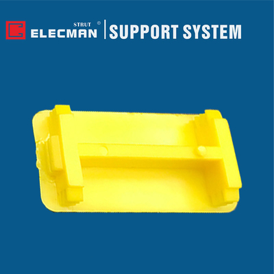 PVC Strut End Caps Type A for ES-500 Channel 41x21mm