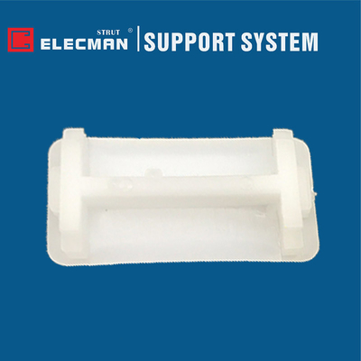 PVC Strut End Caps Type A for ES-500 Channel 41x21mm