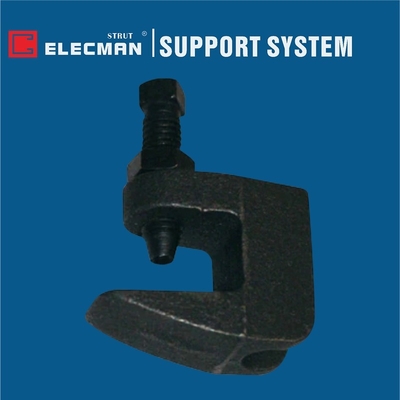 Plain Zinc Plated Malleable Beam Clamp Junior Universal Beam Clamps Black Sliver