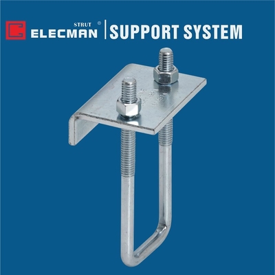 Steel U Bolt Conduit Strut Clamps Right Angle For Channel ES-201
