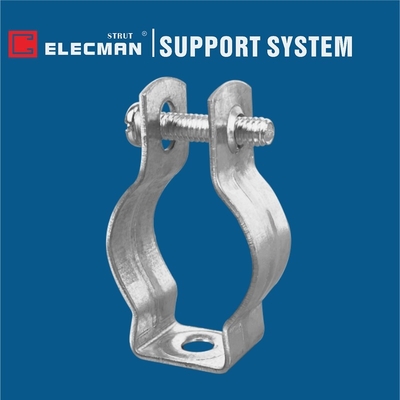 2 inch Universal Steel EMT Rigid Conduit Pipe Hangers With Attached Bolt & Nut