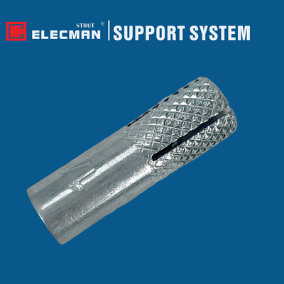 Galvanised Carbon Steel Strut Fasteners Expansion Drop-in Anchor Bolt