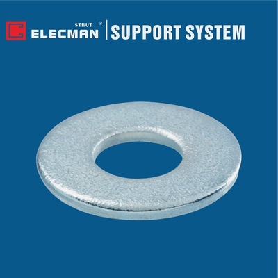 Zinc Plated Stainless Steel Strut Fasteners Plain Circular Flat Washers Bulk M5 M10
