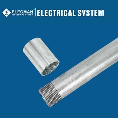 Class 3 Pre Galvanised Steel Electrical Conduit Pipe BS4568 25mm