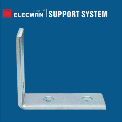 4 Hole Strut Angle Fittings 90 Degree Strut Bracket Galvanized Steel
