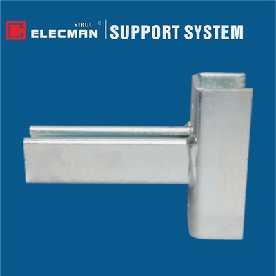 ELECMAN Galvanized Steel Wrap Around Strut Channel Bracket ES-7003