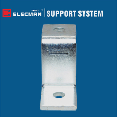 2 Hole Galvanised Steel Offset Strut Z Bracket For Shelves