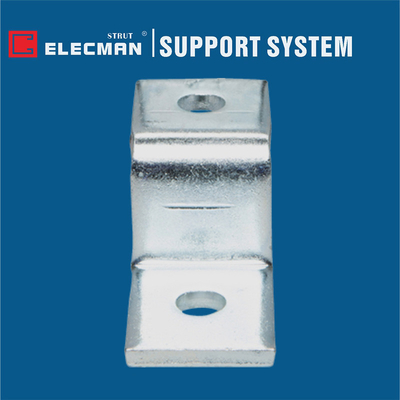 2 Hole Offset Zee Strut Z Bracket For Plumbing Galvanized Steel