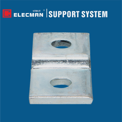 ELECMAN Galvanized Steel 2 Hole Strut Z Bracket Wall Mount