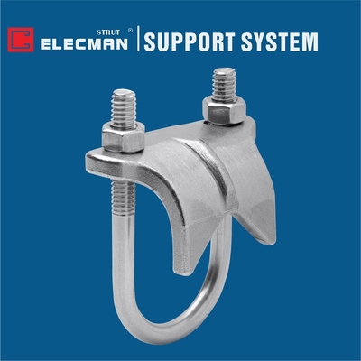 Stainless Steel U Bolt Right Angle Conduit Pipe Strut Clamps 1/2 Inch - 4 Inch