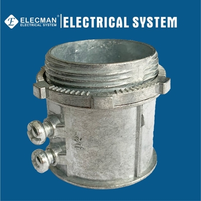 Zinc EMT Connectors Set Screw Straight Type EMT Fitting 1/2" - 4"