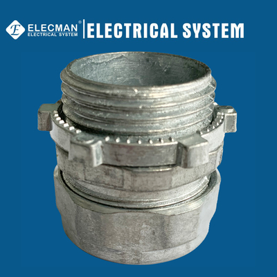 Zinc Die Cast EMT Conduit Couplings Compression Type UL Listed