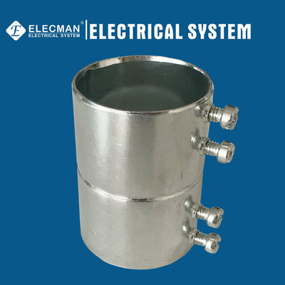 Galvanized Steel EMT Conduit Couplings Set Screw Type UL Certification