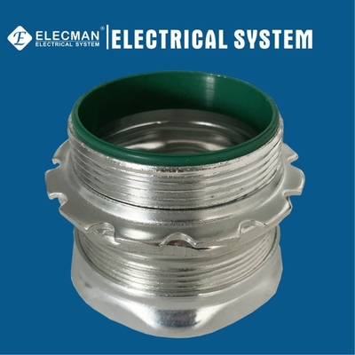 Steel UL Listed EMT Connector Compression Insulated Type 1/2 In - 4 In